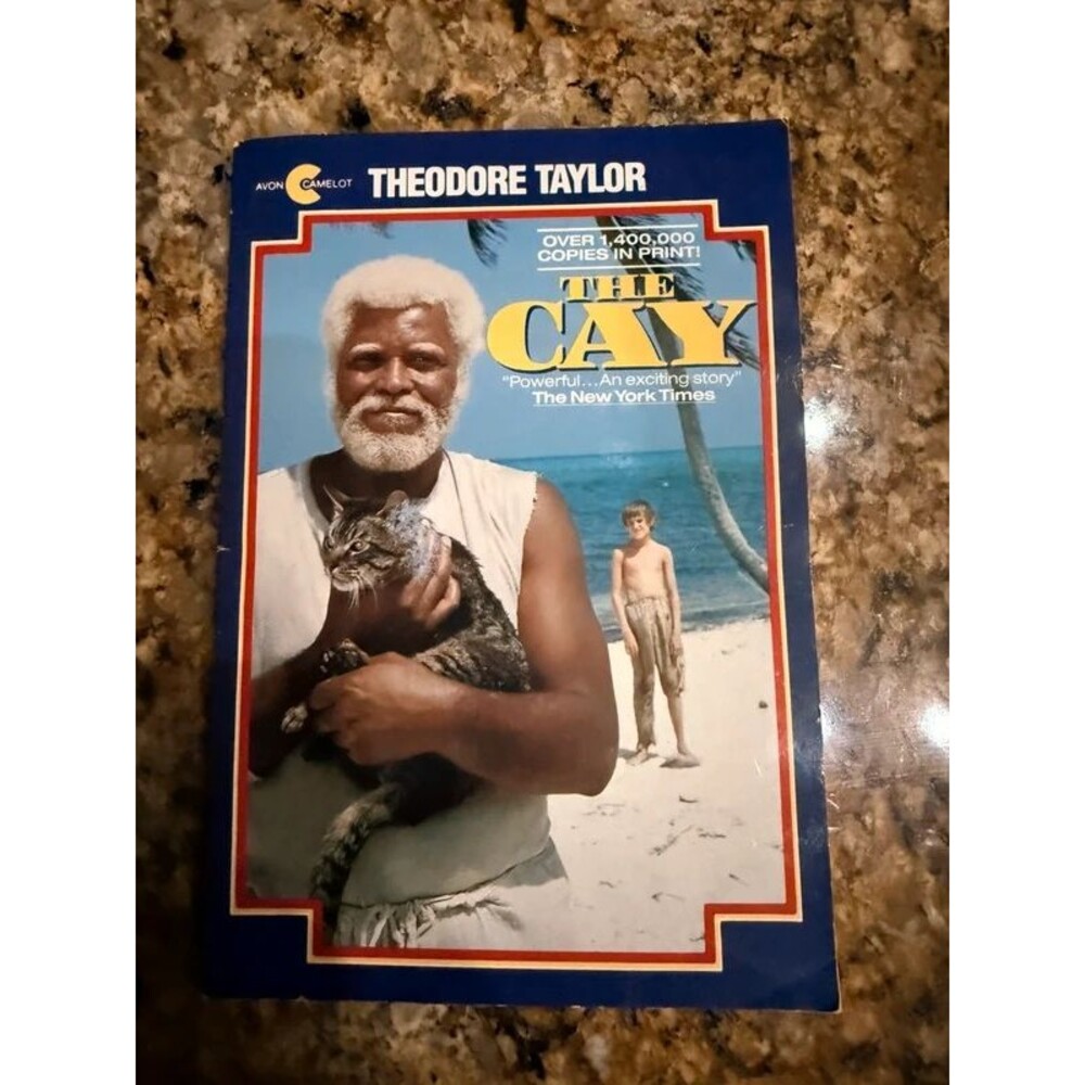 The Cay Theodore Taylor Vintage Avon Camelot Paperback Classic